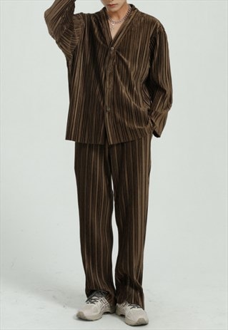 Men's Fashion solid color casual suit