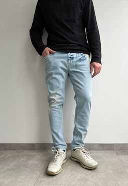 Vintage Ed Hardy Blue Denim Skinny Jeans