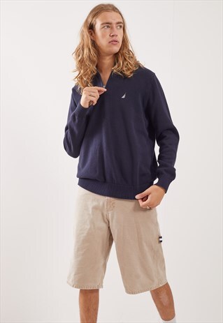 VINTAGE NAUTICA 1/4 ZIP JUMPER