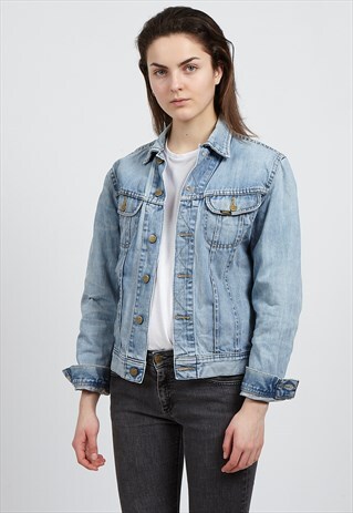 VINTAGE LIGHT BLUE LEE DENIM JACKET