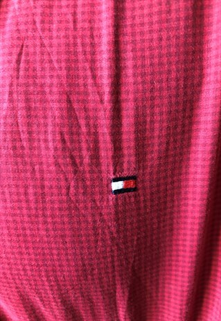 VINTAGE RED PLAID SHIRT