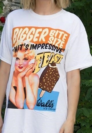 RETRO WAHLS ICE CREAM SUMMER FESTIVAL T-SHIRT