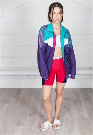 VINTAGE ADIDAS RETRO LOGO UNISEX TRACKTOP