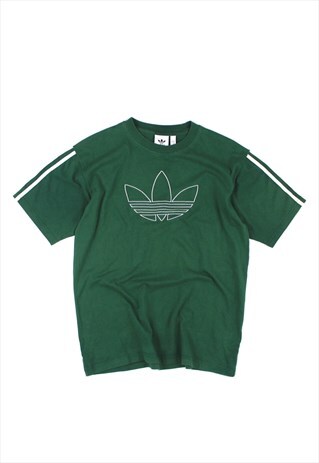 MODERN ADIDAS GREEN LOGO T-SHIRT
