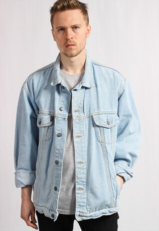 VINTAGE OVERSIZED DENIM JACKET