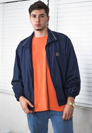 VINTAGE TOMMY HILFIGER JACKET LOGO 90S M 12.3