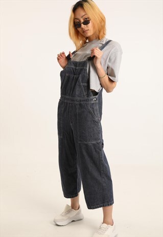 VINTAGE QUICKSILVER ROXY JEANS DENIM DUNGAREES