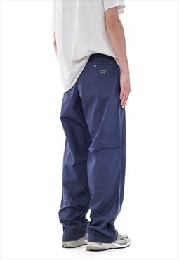 Vintage STUSSY Pants Work Blue