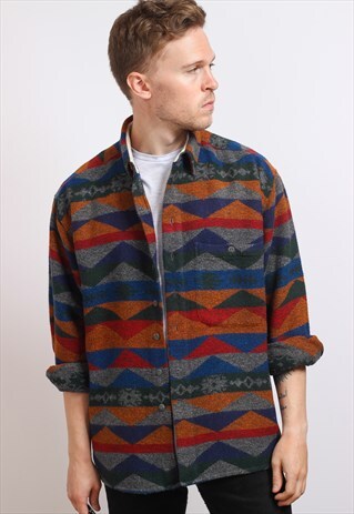 VINTAGE AZTEC NAVAJO SHIRT