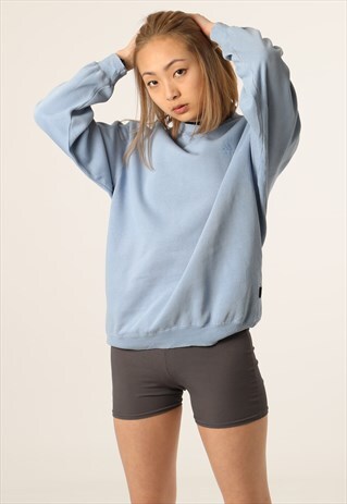 VINTAGE ADIDAS EMBROIDERED LOGO SWEATSHIRT