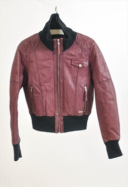 VINTAGE 00S real leather jacket