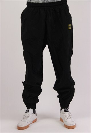 VINTAGE BLACK TRACKSUIT BOTTOMS