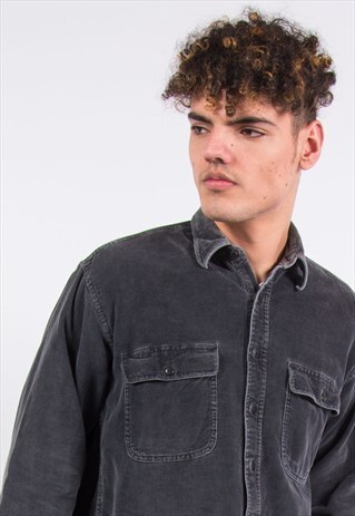 VINTAGE GREY CORD SHIRT