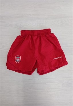 Liverpool United F.C Reebok Shorts Football Red 