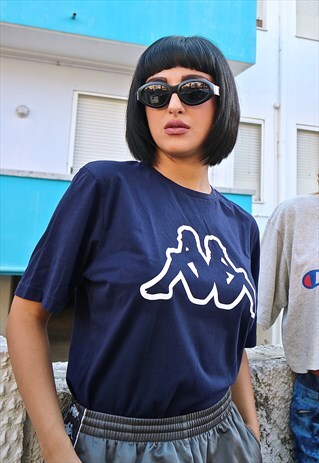 90S VINTAGE NOS KAPPA BIG LOGO T-SHIRT