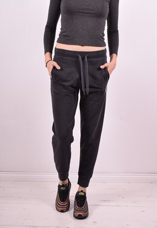CONVERSE WOMENS VINTAGE TRACKSUIT TROUSERS W28 L27 GREY 90'S