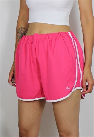 VINTAGE CHAMPION SHORTS W LOGO FRONT
