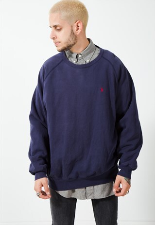 VINTAGE 90S POLO RALPH LAUREN SWEATSHIRT / S2365