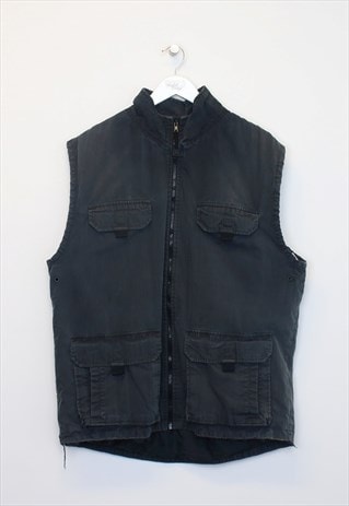 Vintage Unbranded vest in grey. Best fits XL
