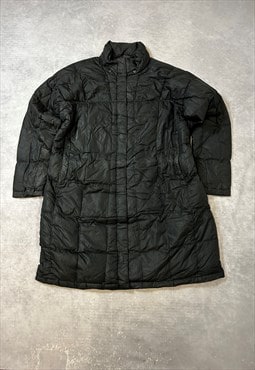The North Face Puffer Coat Longline with Embroidered Logo
