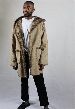 OVERSIZED / SUEDE STYLE COAT