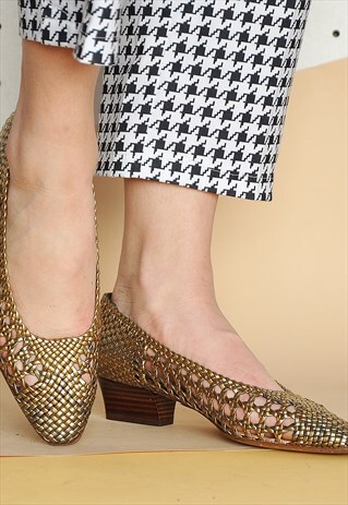 90S WOVEN SHOES