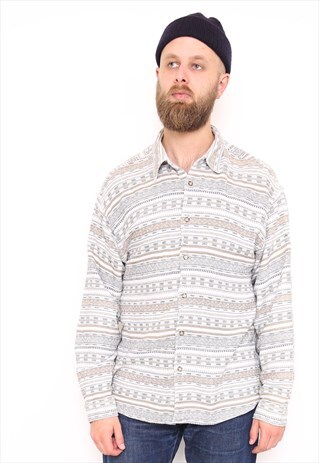VINTAGE COTTON PATTERNED SHIRT