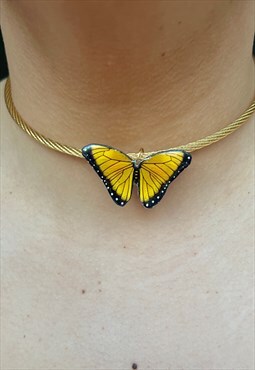 Handmade necklace I Vintage Choker I Y2K pendant