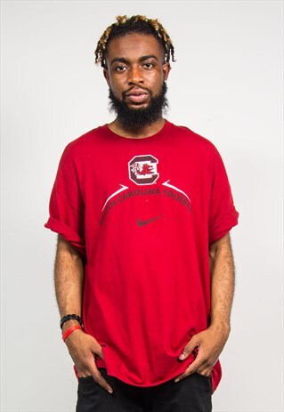 NIKE UNIVERSITY OF SOUTH CAROLINA T-SHIRT AMERICAN FOOTBALL