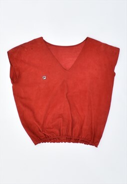 Vintage 90's Fila Vest Top Red