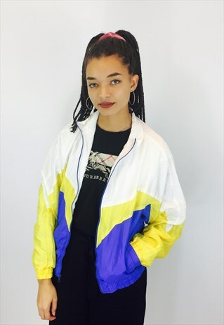 VINTAGE FESTIVAL 80S RAVE WINDBREAKER JACKET