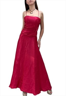 Vintage Scarlett Maxi Sequin Prom Ball Dress