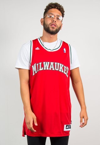 NBA BASKETBALL JERSEY VEST MILWAUKEE BUCKS