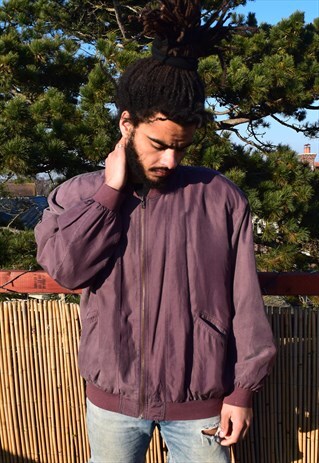 VINTAGE SHELL JACKET // WINDBREAKER // UNISEX SHOULDER PADS