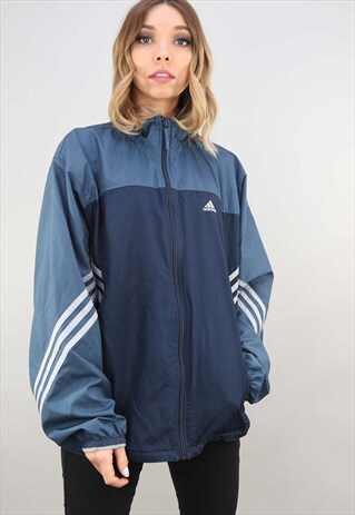 VINTAGE RETRO OVERSIZED ADIDAS WINDBREAKER JACKET