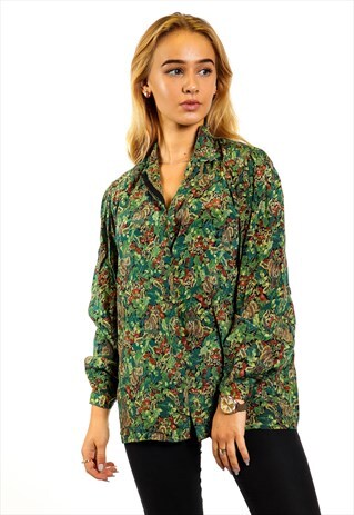 VINTAGE PATTERNED SHIRT S819