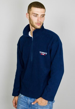 VINTAGE 90S NAVY FLEECE
