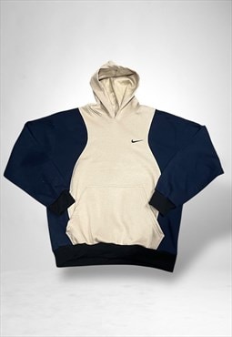 Reworked Nike Embroidered Hooded Sweatshirt