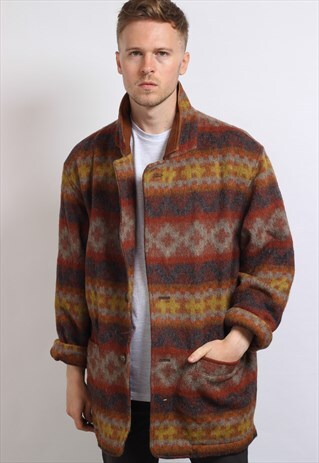 VINTAGE AZTEC FESTIVAL JACKET