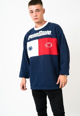 VINTAGE PENN STATE SWEATSHIRT WITH BLOCK COLOURWAY