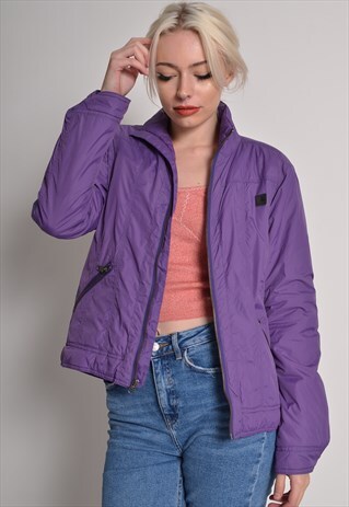 VINTAGE CARHARTT PADDED PUFFER COAT PURPLE