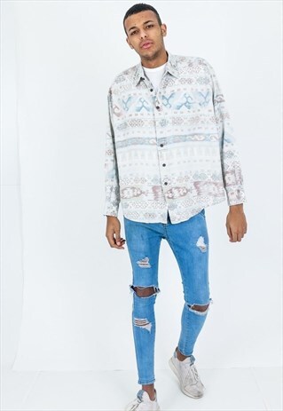 VINTAGE PATTERN SHIRT