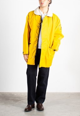 Men's Henri Lloyd Yellow Nylon Jacket