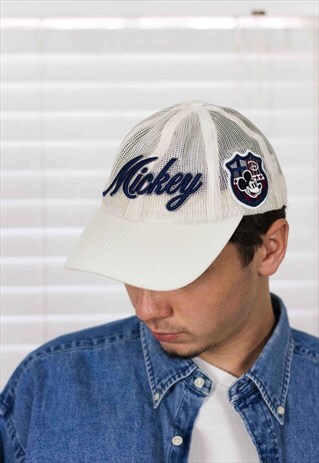 VINTAGE DISNEY TRUCKER CAP LOGO 90S ONE SIZE 2.4