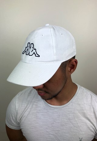 VINTAGE WHITE KAPPA CAP