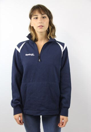 VINTAGE REEBOK 1/2 ZIP SWEATSHIRT
