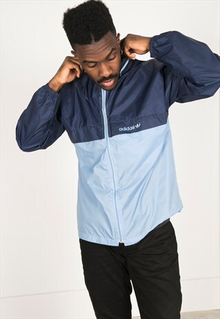 VINTAGE 80S USA ADIDAS SHELL JACKET