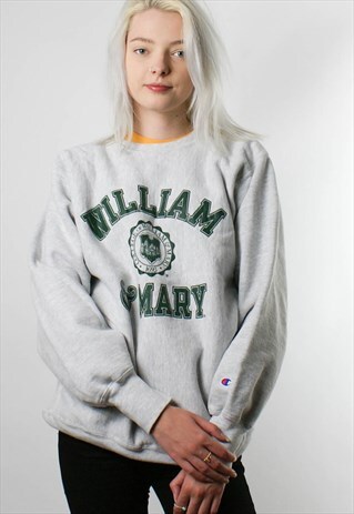 CHAMPION ROUND NECK COLLEGE SWEATSHIRT JUMPER