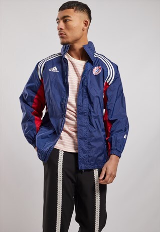 VINTAGE ADIDAS BAYERN MUNICH WINDBREAKER JACKET