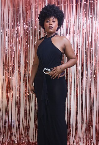 DOUBLE DRAGON BUCKLE DRESS FROM LIPSY